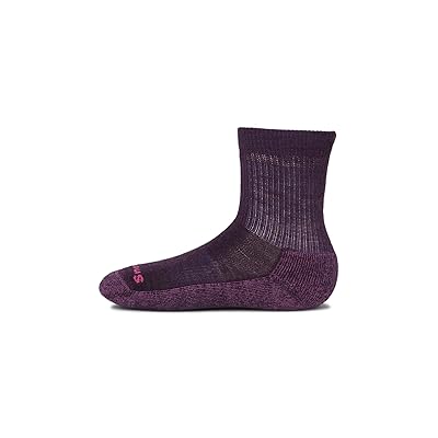 Smartwool Kids Hike Light Cushion Crew (Toddler/Little Kid/Big Kid) Kids Shoes Purple Iris