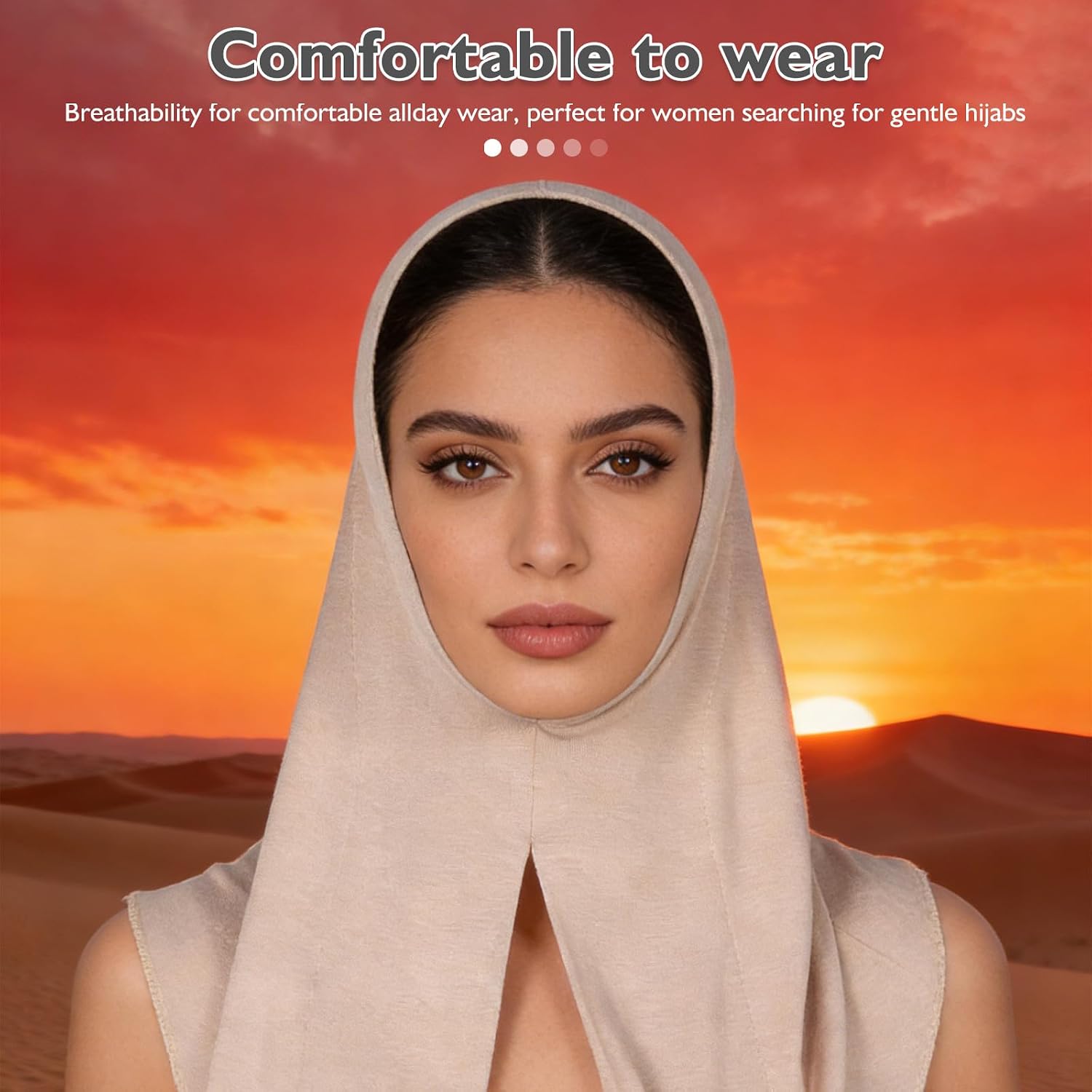 LIFKOME 2pcs Jersey Hijabs for Girls Muslim Head Scarf Turban Headwraps Headscarves for Party, Holiday, Event, Islamic Clothing Accessory