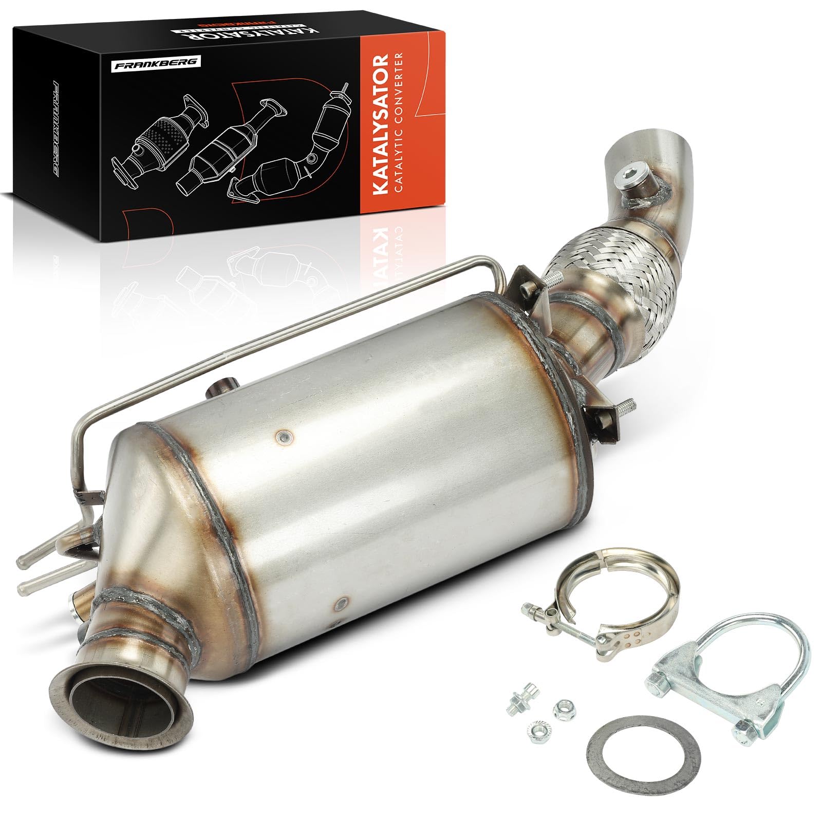 Frankberg Filtro de partículas diésel (DPF) 18308514988 | Compatible con: 3 Gran Turismo F34, Serie 5 F10, Serie 1 F21, 4 Cabriolet F33 F83, 4 Coupé F32 F82, Serie 3 F30 F80