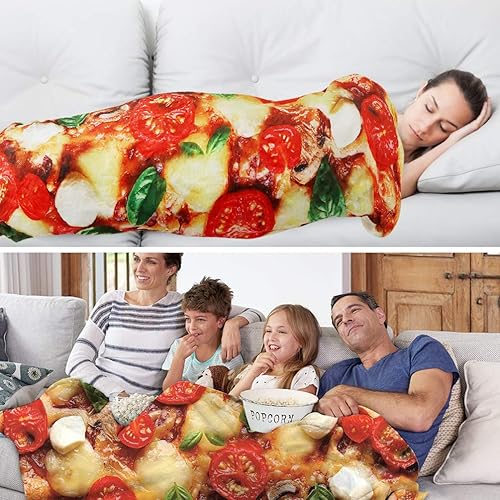 Miniatura 6 de Outivity - Cobija gigante de tortilla de Burrito realista Manta de franela graciosa de bromas divertidas para regalos de Navidad o de Cumpleaños