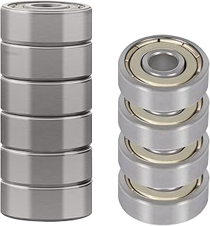 625-ZZ Bearings, 5x16x5mm Ball Bearing 625 ZZ Bearing ID 5mm, OD 16mm, Thickness 5mm Pre-Lubricated Deep Groove Ball Bearing for 3D Printer, Fidget Spinner, Scooters Ball Bearing 10pcs