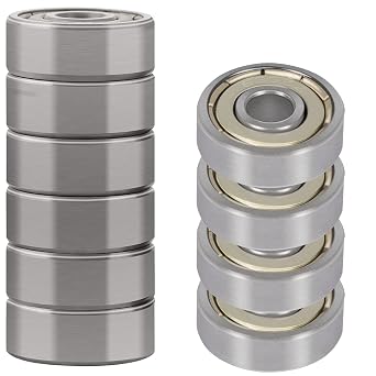 625-ZZ Bearings, 5x16x5mm Ball Bearing 625 ZZ Bearing ID 5mm, OD 16mm, Thickness 5mm Pre-Lubricated Deep Groove Ball Bearing for 3D Printer, Fidget Spinner, Scooters Ball Bearing 10pcs