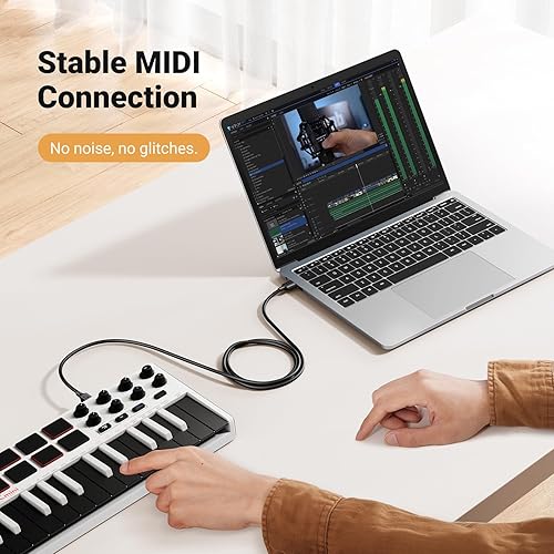 Miniatura 5 de UGREEN Cable de impresora USB cable USB A a B cable USB B 20 cable de impresora de alta velocidad compatible con Hp Canon Brother Samsung Dell Epson