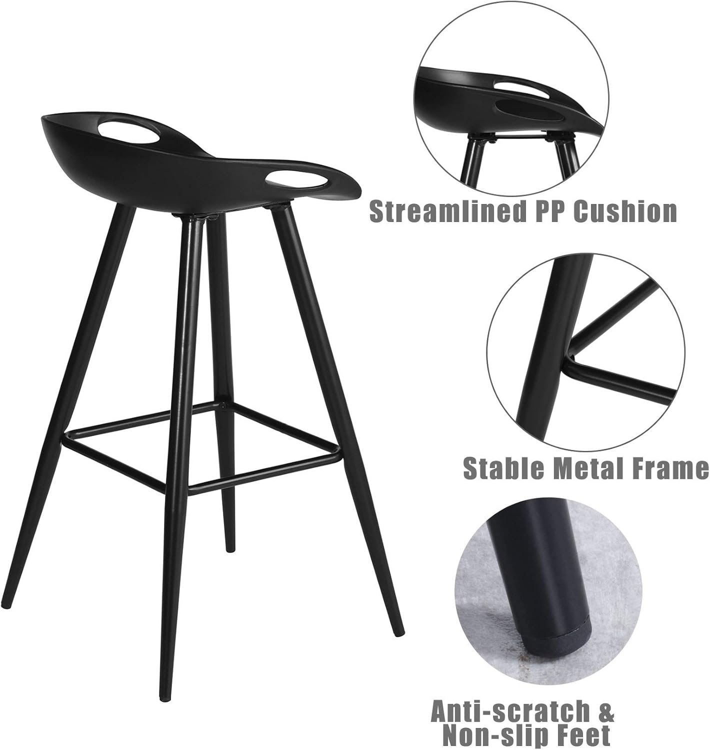 Buy Houseinbox Modern Bar Stools