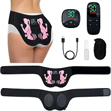 Booty Trainer for Women, Adjustable Abs Stimulator, Ab Stimulator Muscle Toner, Hip Trainer, Electric Butt Lifting Machine Buttocks Fitness Belt, Wearable Glute Stimulation Shape Equipment
