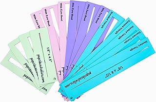 Paper Bead Strip Hard Plastic Stencils Set of 4 Styles Paper Bead Strips