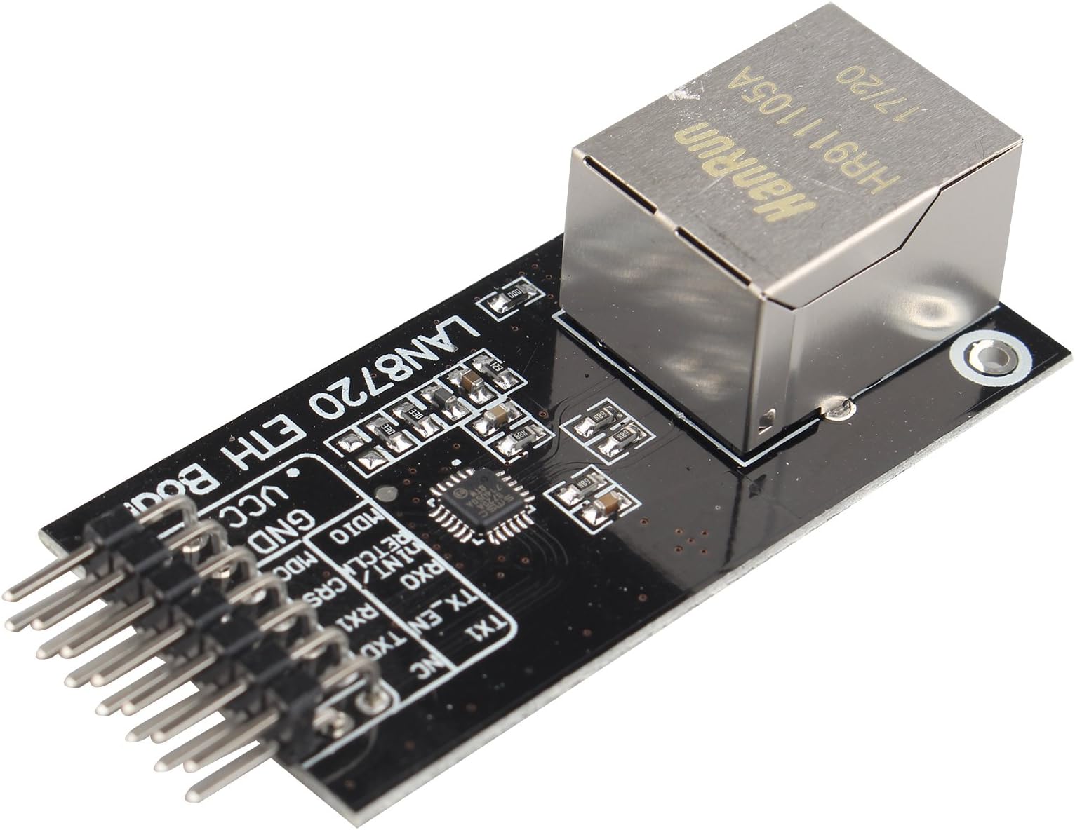 HALJIA LAN8720 Ethernet Board 10/100 ETH Module Ethernet Transceiver (PHY) Module Supports Single 3.3V Supply RMII Interface