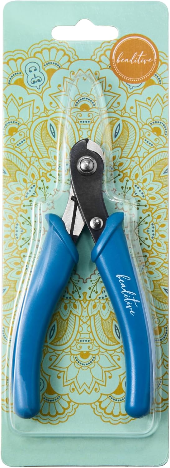 Beaditive Memory Wire Cutter | Jewelry Making, Beading, Crafting | High-Carbon Steel | 5-Inch (Lake Blue) - Image 7