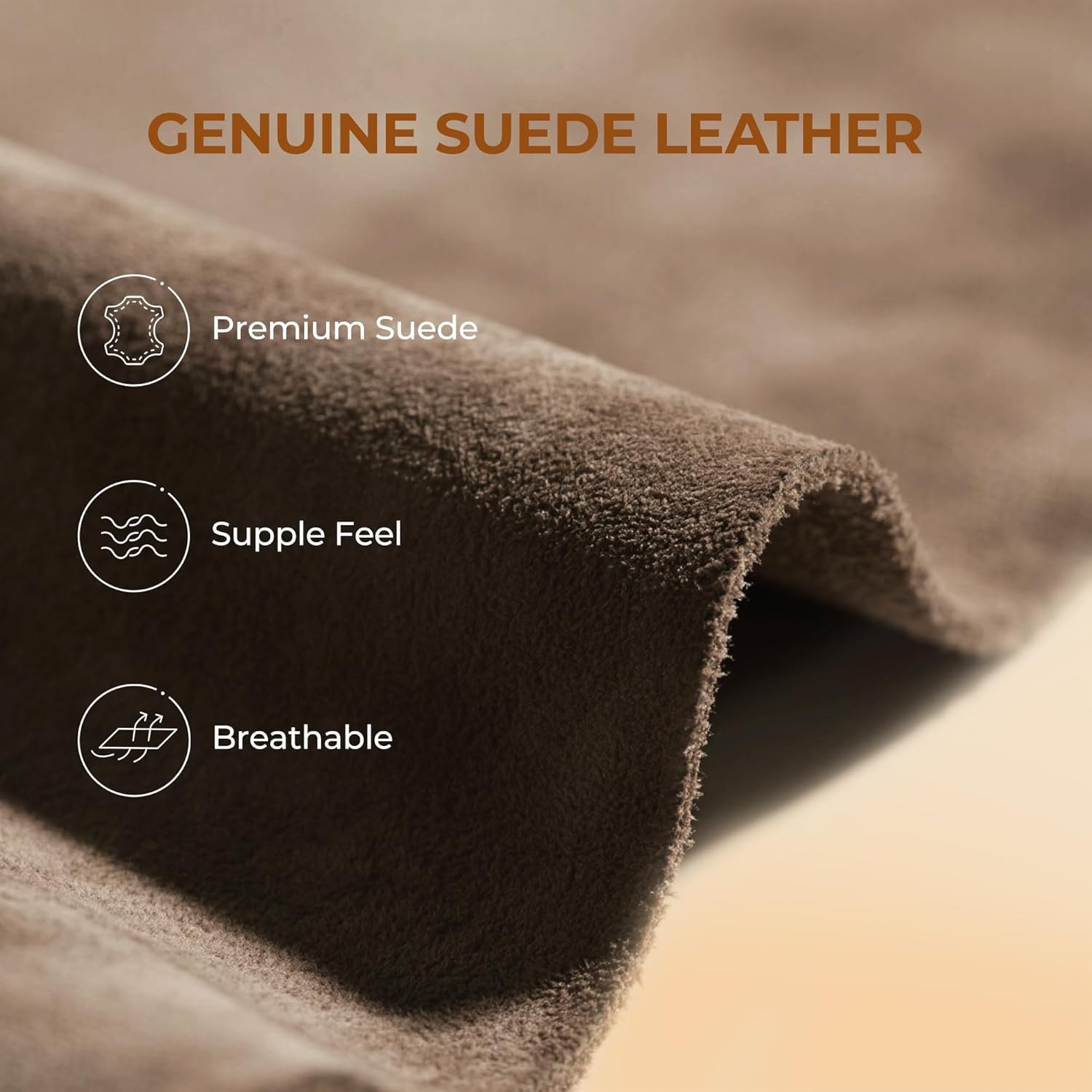 DREAM PAIRS Men's Fuzzy Cozy Slippers Genuine Suede Indoor Outdoor Home Comfy Winter Slip On Cute Warm Memory Foam Furry Shoes FuzzyEasy - Image 4