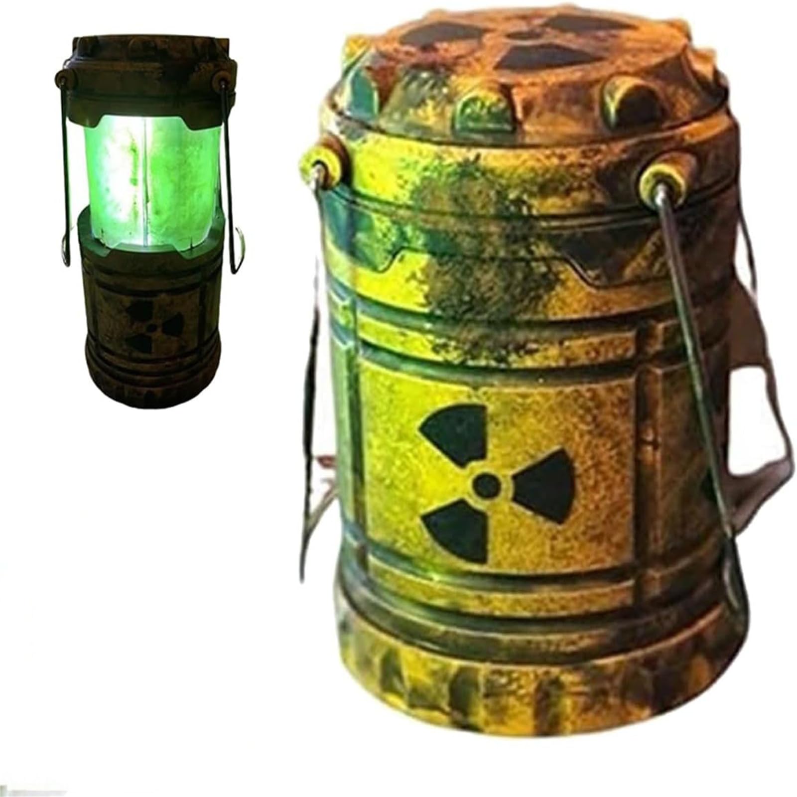 Miniature Nuclear Reactor Lantern/Lamp,Nuclear Night Light,Portable Camping Lantern Rechargeable,Collapsible Led camping Lantern,Emergency Torch,Fun Bedroom Decor (1PC)