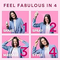 Vista 6 de Batiste Champú seco, fragancia desnuda, 6.73 fl. oz. Paquete de 6