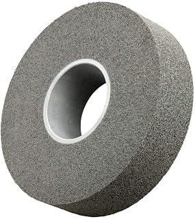 3M Scotch-Brite EXL 디버링 휠, 20.3cm x 5.1cm x 7.6cm(8인치 x 2인치 x 3인치) 8A MED, 케이스 당 2개