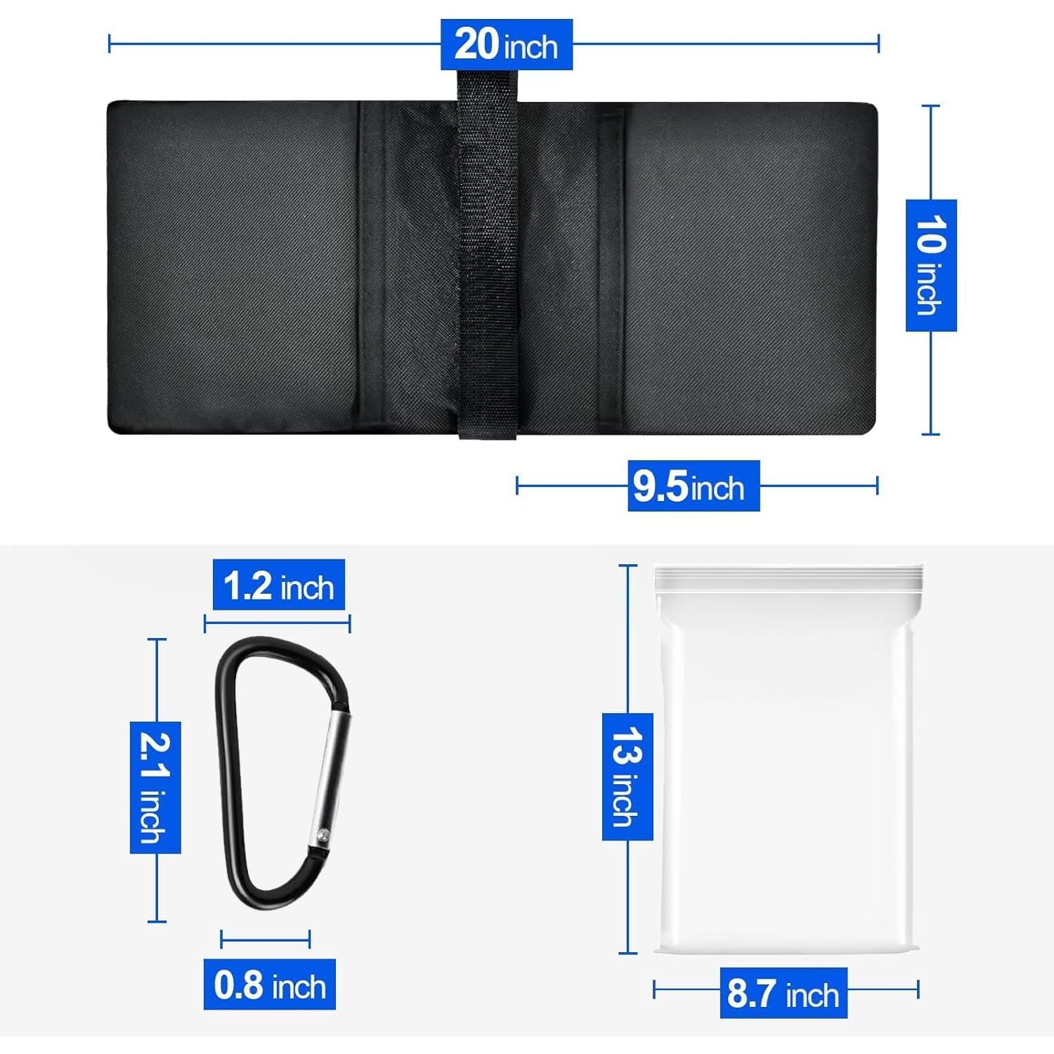 EMART Wytrzymały worek z piaskiem, wytrzymały worek na piasek do fotografii, stojak na tło, stojak na światło, statyw, studio fotograficzne, baldachim, patio, namiot, 8 sztuk (czarny)