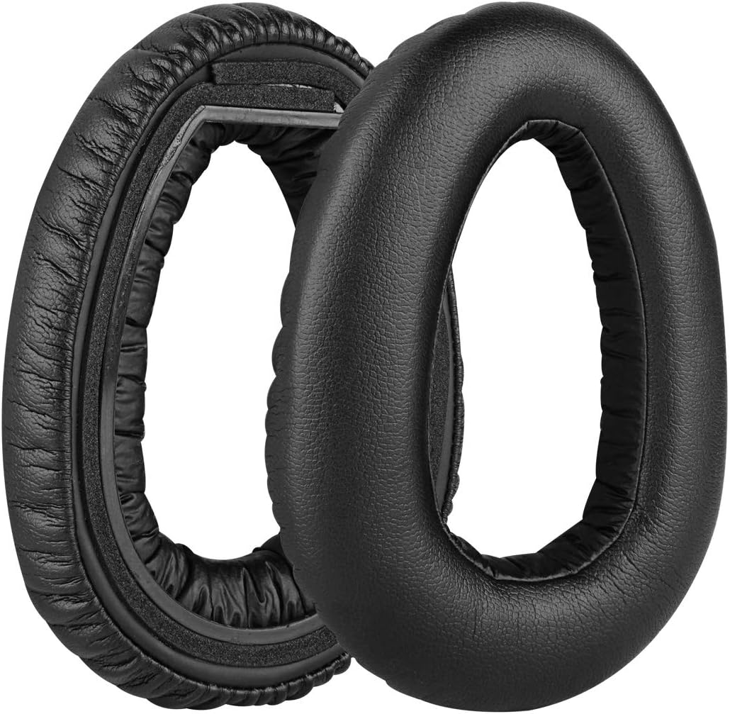 Geekria Replacement Earpads and Cable for Sennheiser PXC 550, PXC 550-II Wireless Headphones, Headset Ear Cushion Repair Parts