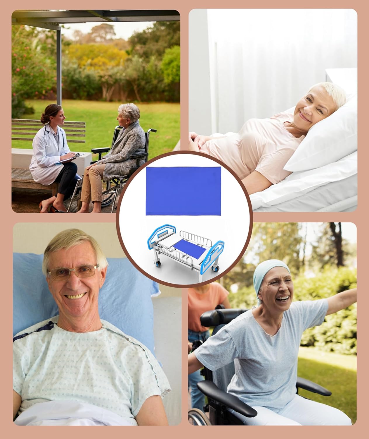 Sheets to transfer patients to bed with 75 cm*115 cm, padded bed senior transfer helper and backrest - full patient care kit for home use with adjustable features Sheets to transfer patients to bed with 75 cm*115 cm, padded bed senior transfer helper and backrest - full patient care kit for home use with adjustable features