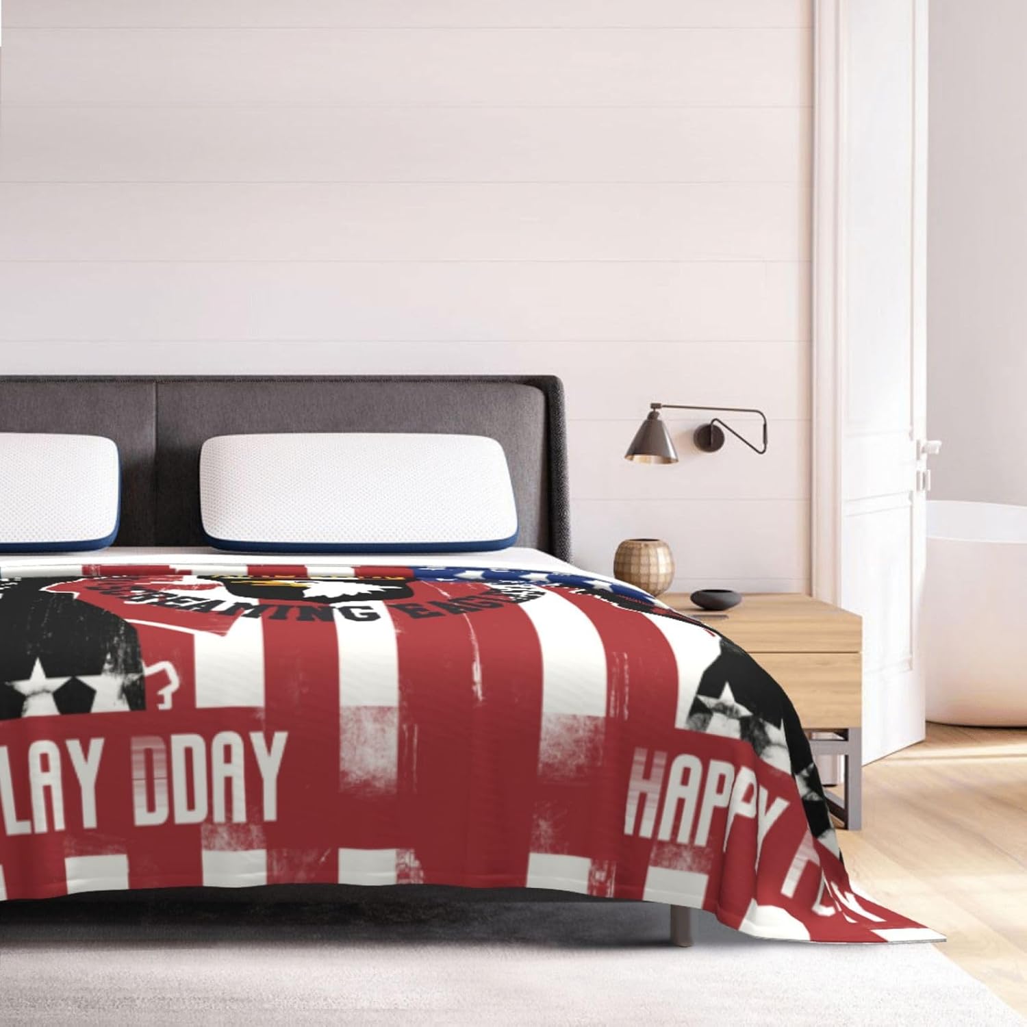 101st Airborne Division Throw Blanket for Couch Sofa Or Bed Throw Soft Fuzzy Plush Blanket