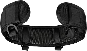 Dtharen Outdoor Girdle Battle Belt, War Belt Battle Belt - Outdoor Girdle Battle Belt Waist Hip Support Pad,Battle Belt Multipurpose Padded Belt Padded Belt Tool Work Belt Outdoor Sports Equipment