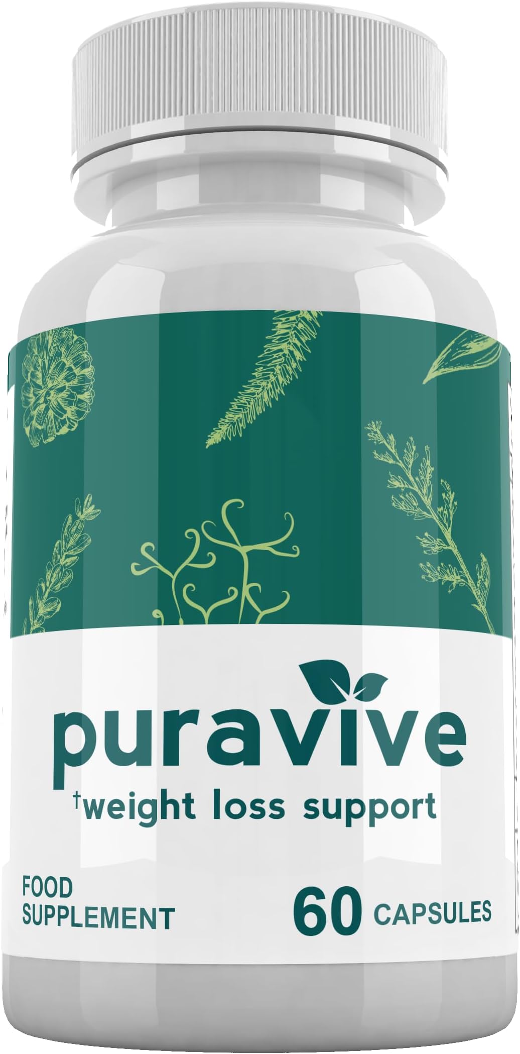 Puravive - Natural Ingredients 60 Capsules 1 Month Supply