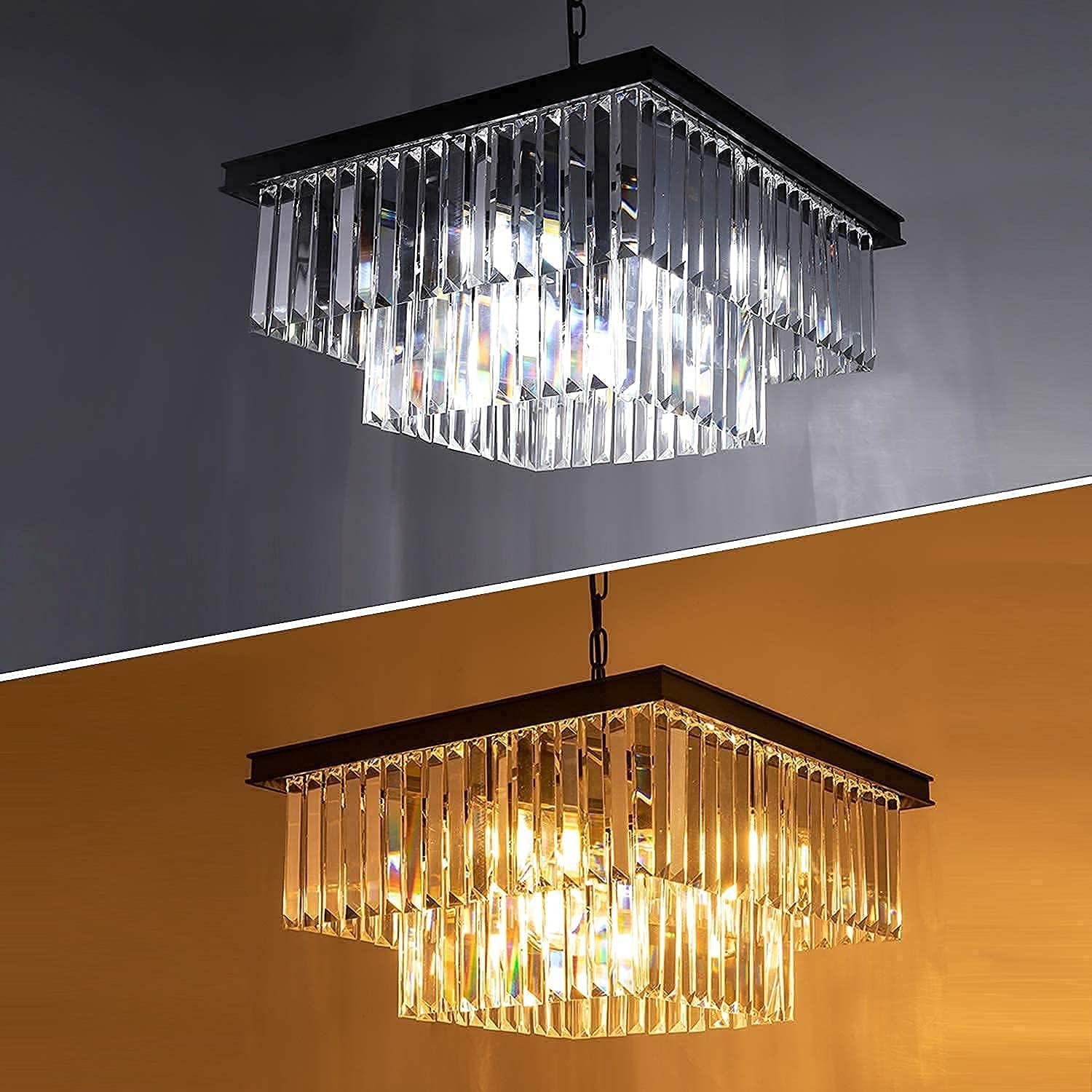 Buy Wellmet Crystal Chandelier, Contemporary Modern Chandeliers