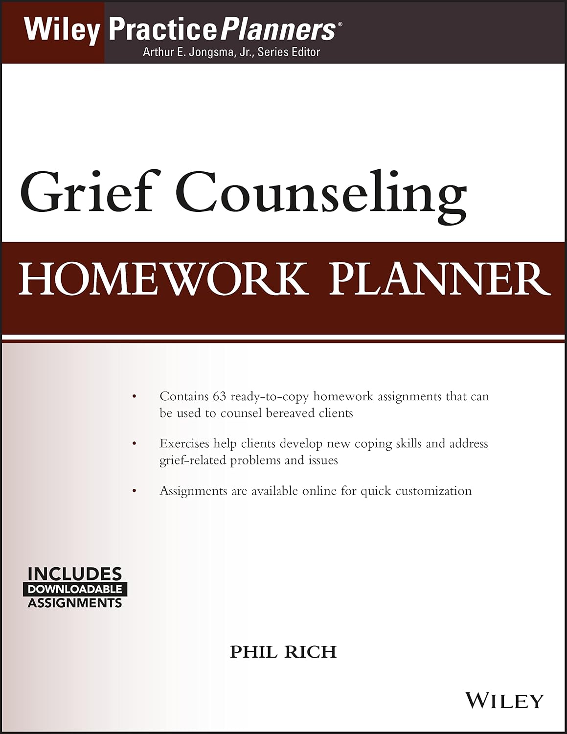 Grief Counseling Homework Planner, (with Download) (PracticePlanners)