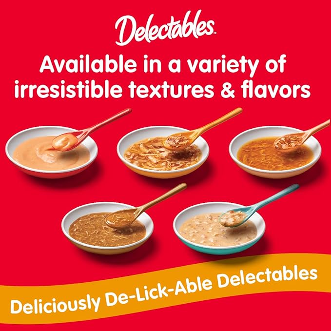 Delectables Snack Lameable Gato Atún Pollo 1.4oz 30 unidades miniatura 10