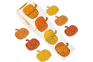 Whaline Premium Fall Pumpkin Stickers
