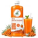 ROOT BURST Sea Buckthorn Juice 1L | Buckthorn Berry Herbal Juice with Natural Vitamin C, Omega 3 6 7 9 & Antioxidants | Herbal Support for Immunity, Skin Glow & Gut Health, Ayurvedic Healthy Drink gallery image