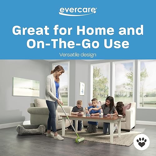 Miniatura 4 de Evercare Recambio de rodillo Extreme Stick 50 hojas de 10 pulgadas de ancho (paquete de 2)