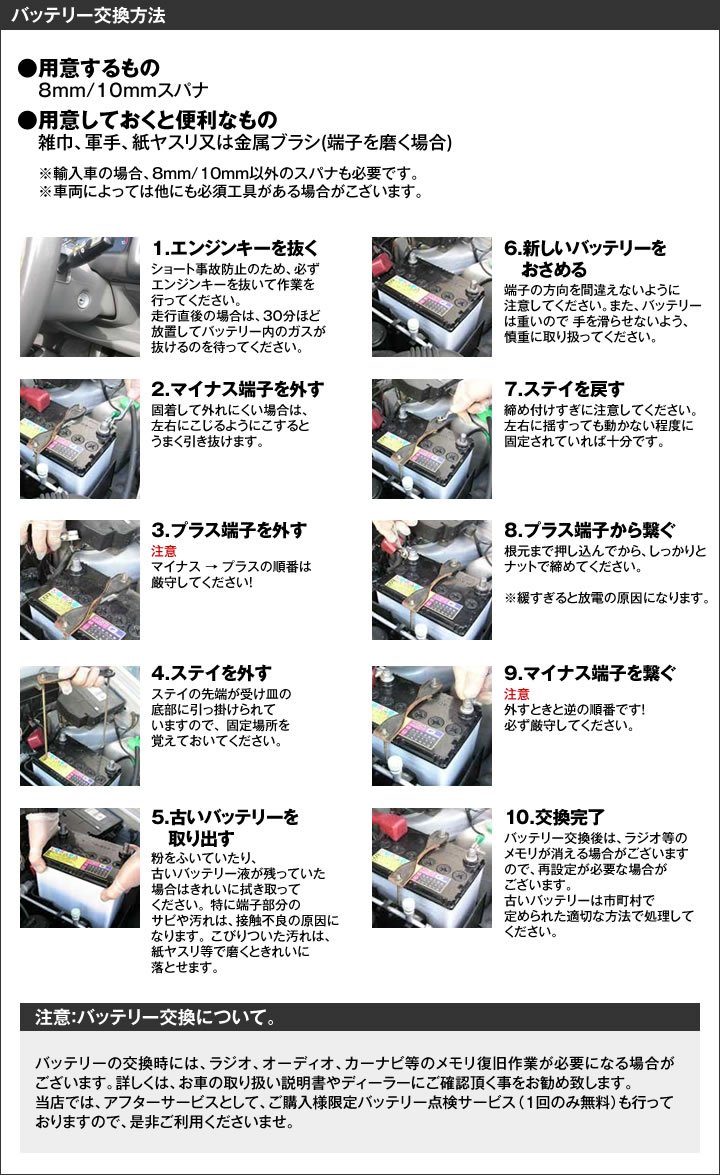 Amazon.co.jp: スーパーナット ベンツ用バッテリー＋サブバッテリー