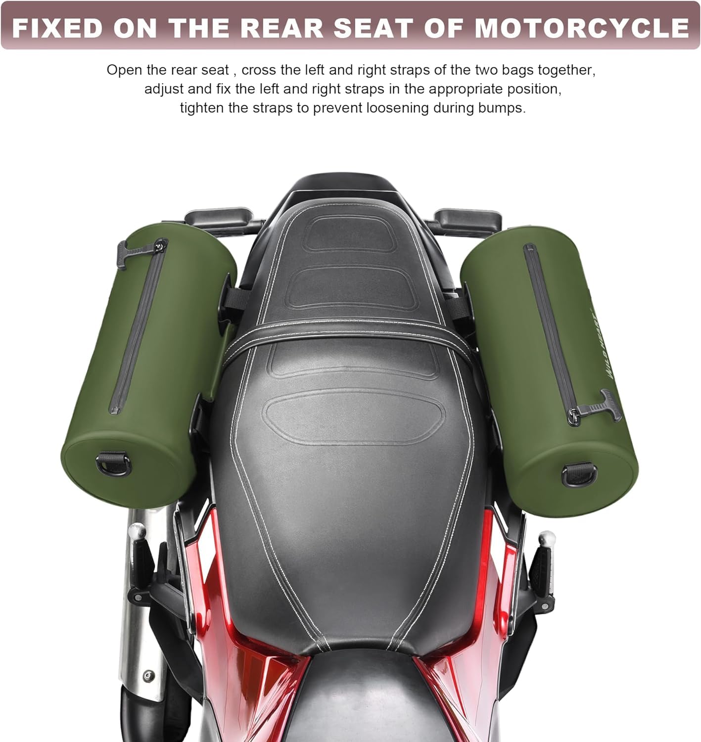 Borsa Da Manubrio Impermeabile Per Moto E Bici - Piccola Borsa Per Attrezzi Con Tracolla - Universale E Resistente - Foto 2