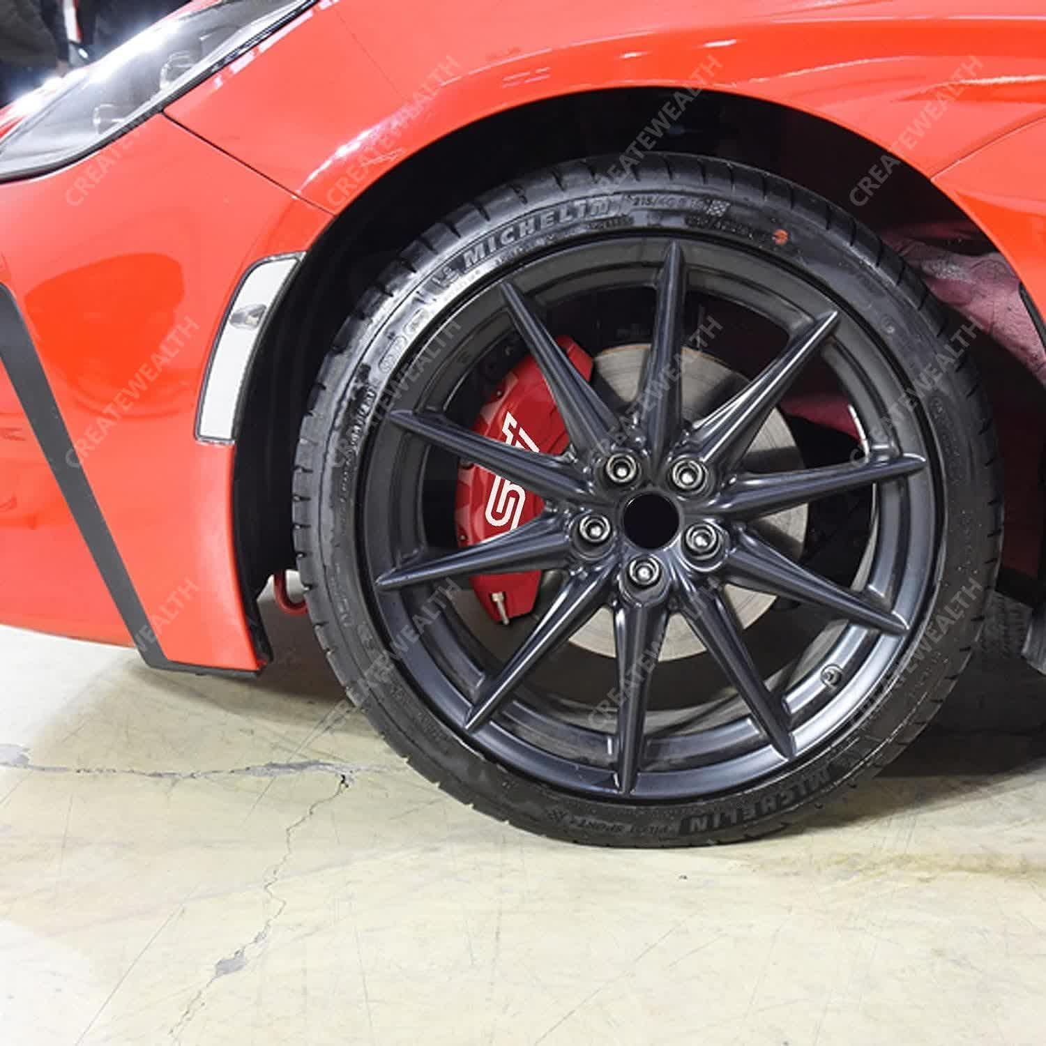 Amazon.co.jp: STI キャリパーステッカー 耐高温 ステッカー カッコ