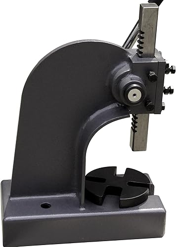 Miniatura 3 de KAKA Industrial AP-12 Prensa de árbol de hierro fundido de 12 pulgada de tonelada prensa de árbol de palanca de 3 pulgadas de altura prensa de árbol