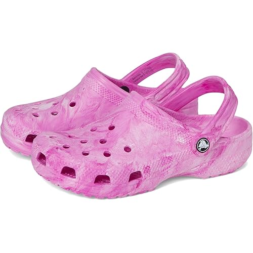 Crocs Unisex-Child Classic Watercolor Marbled Clog K