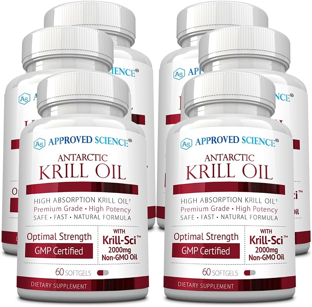 Approved Science® Krill Oil 2000mg Antarctic Krill Oil