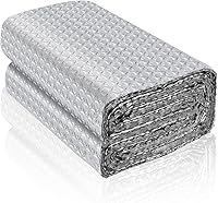 LSGCQ Double Reflective Bubble Foil Insulation Roll 23.6"x10Ft - Radiant Barrier for RV Windows, Attics, Garages & Weatherproofing