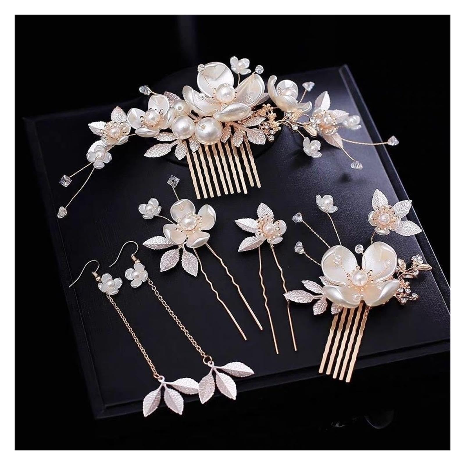 peigne à cheveux de mariée Accessoire for cheveux de mariage en perles d'inspiration