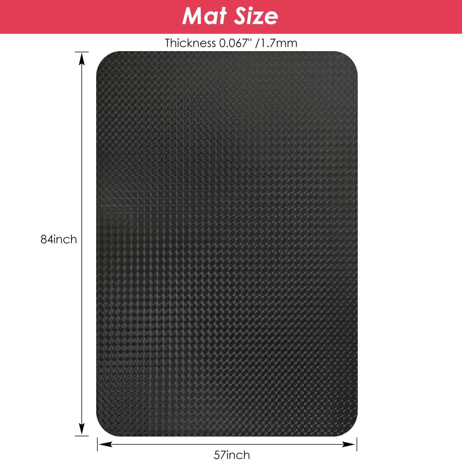 Vicwe Tapis de chaise gaming pour parquet en bois dur, grand tapis de chaise de bureau de 135 x 117 cm, tapis de chaise d'ordinateur en PVC, glisse facile, protection de sol pour chaise à roulettes
