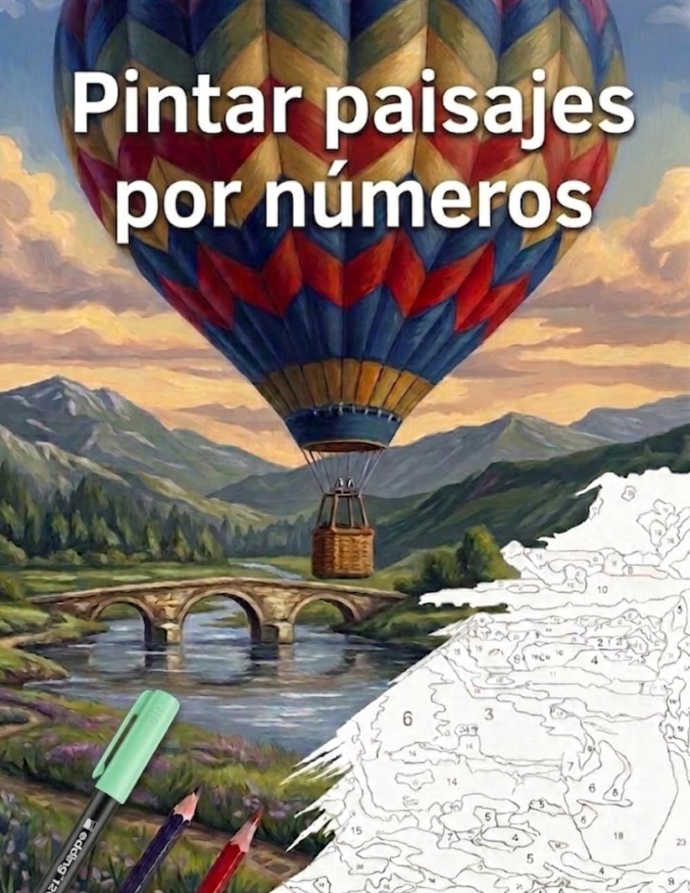 Pintar paisajes por números