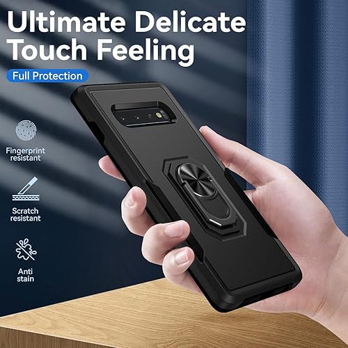 Miniatura 6 de DAWEIXEAU Funda para Galaxy S10 Plus, Galaxy S10+ Funda resistente resistente a prueba de golpes Funda protectora para Samsung Galaxy S10 Plus