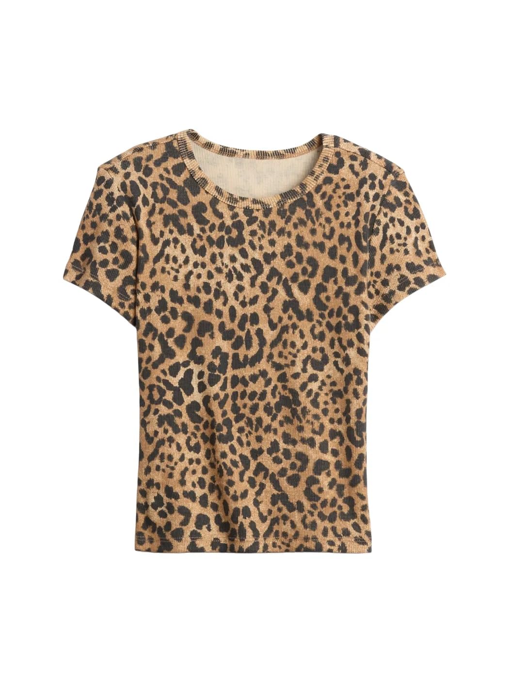 Gap Girls' Short Sleeve Ribbed Tee