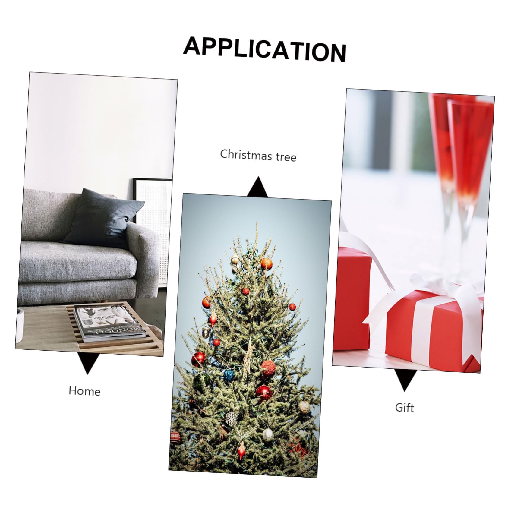 IMIKEYA 2St Weihnachtsacryl weihnachtsdeko winterdeko weihnchtsdeko Christbaumschmuck hängende transparente Schneeflocken aus Acryl Eiszapfen hängen Acryl-Kristallornamente