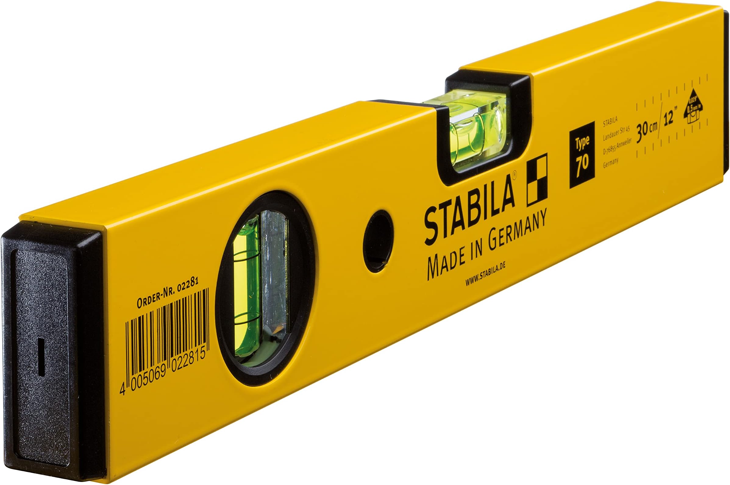 Type 70 spirit level, 30 cm