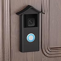 Vista 9 de Baaletc Funda protectora de silicona compatible con Ring Video Doorbell de 2ª generación (versión 2020), funda resistente a la intemperie, sin