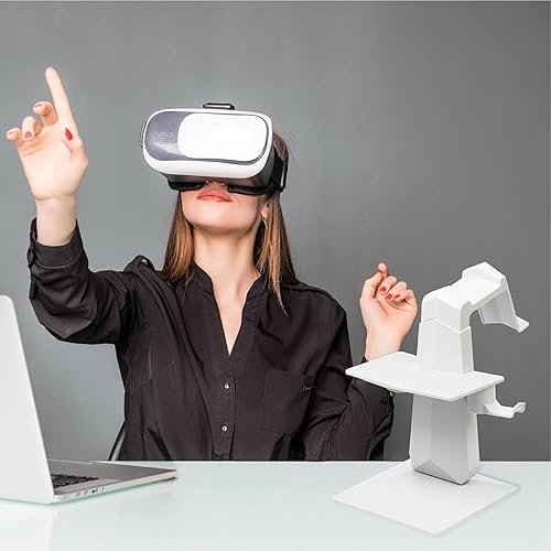 Miniatura 6 de TCTEC VR Stand VR Headset Stand VR Display Holder Storage Virtual Reality Headset Desktop Display Stand for Oculus Quest 2 Quest Rift Rift S Valve