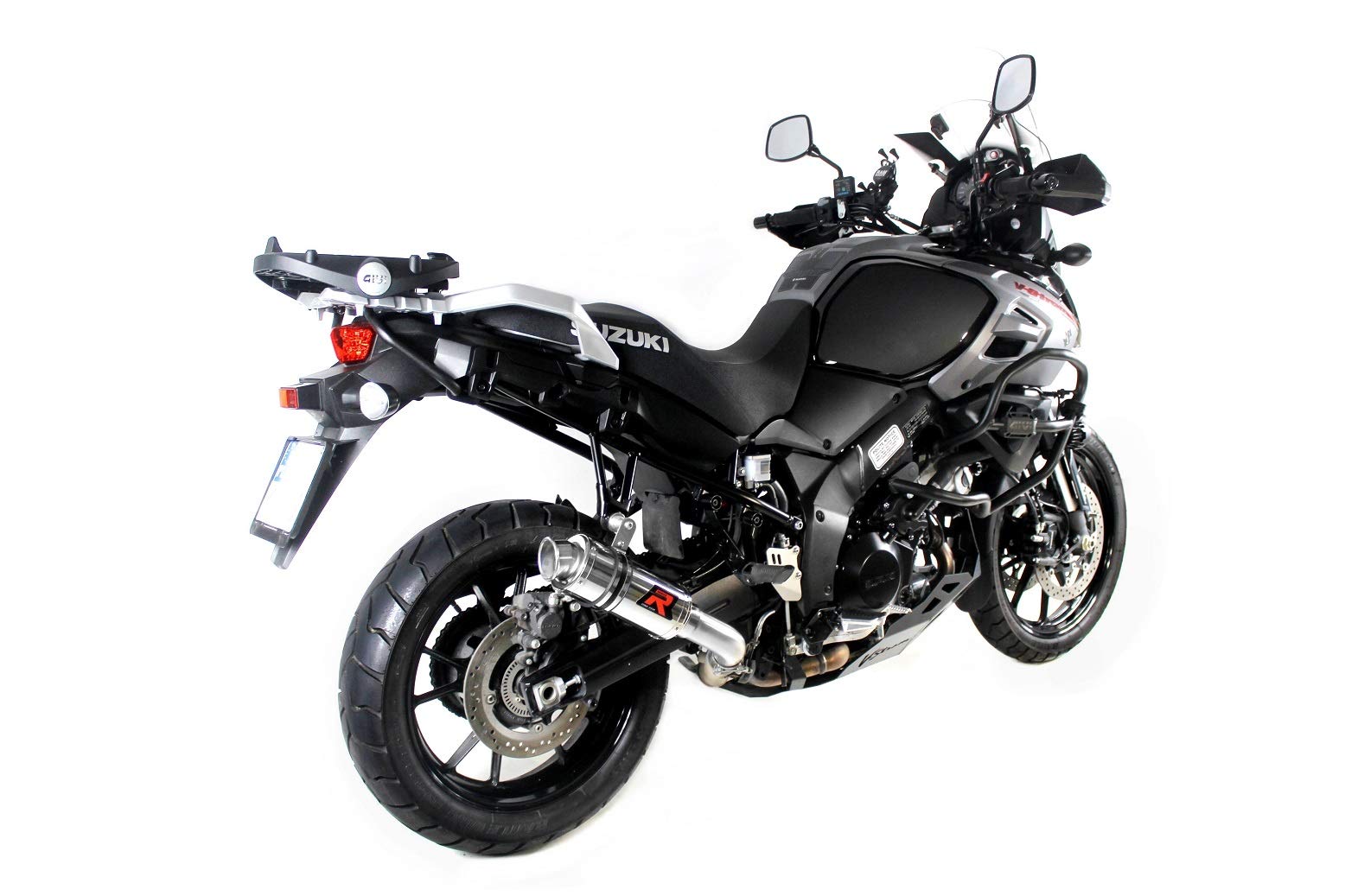 DOMINATOR Silenciador Escape GP1 compatible con DL 1000 V - Strom 2017-2020