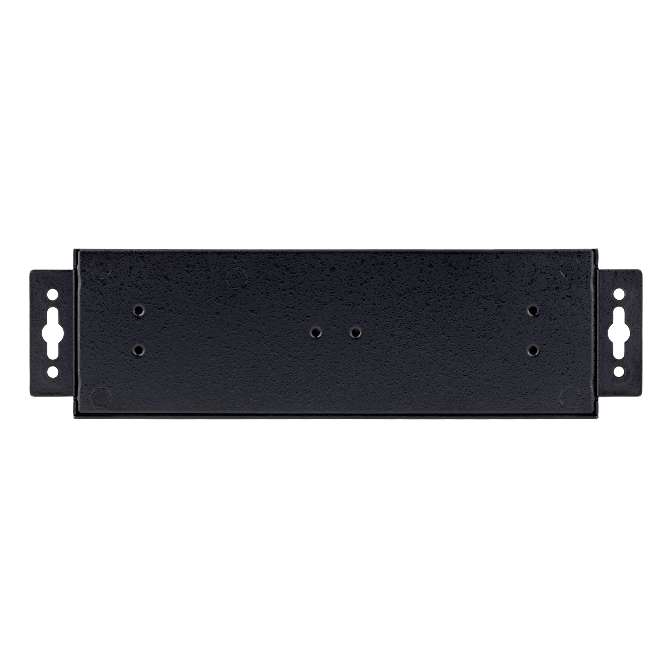 StarTech Hub USB 2.0 Industrial 10 Puertos, Robusto (USB210AIND-USB-A-HUB) | Protección ESD nivel 4 15kV/8kV, Puertos USB bloqueables, Acero laminado
