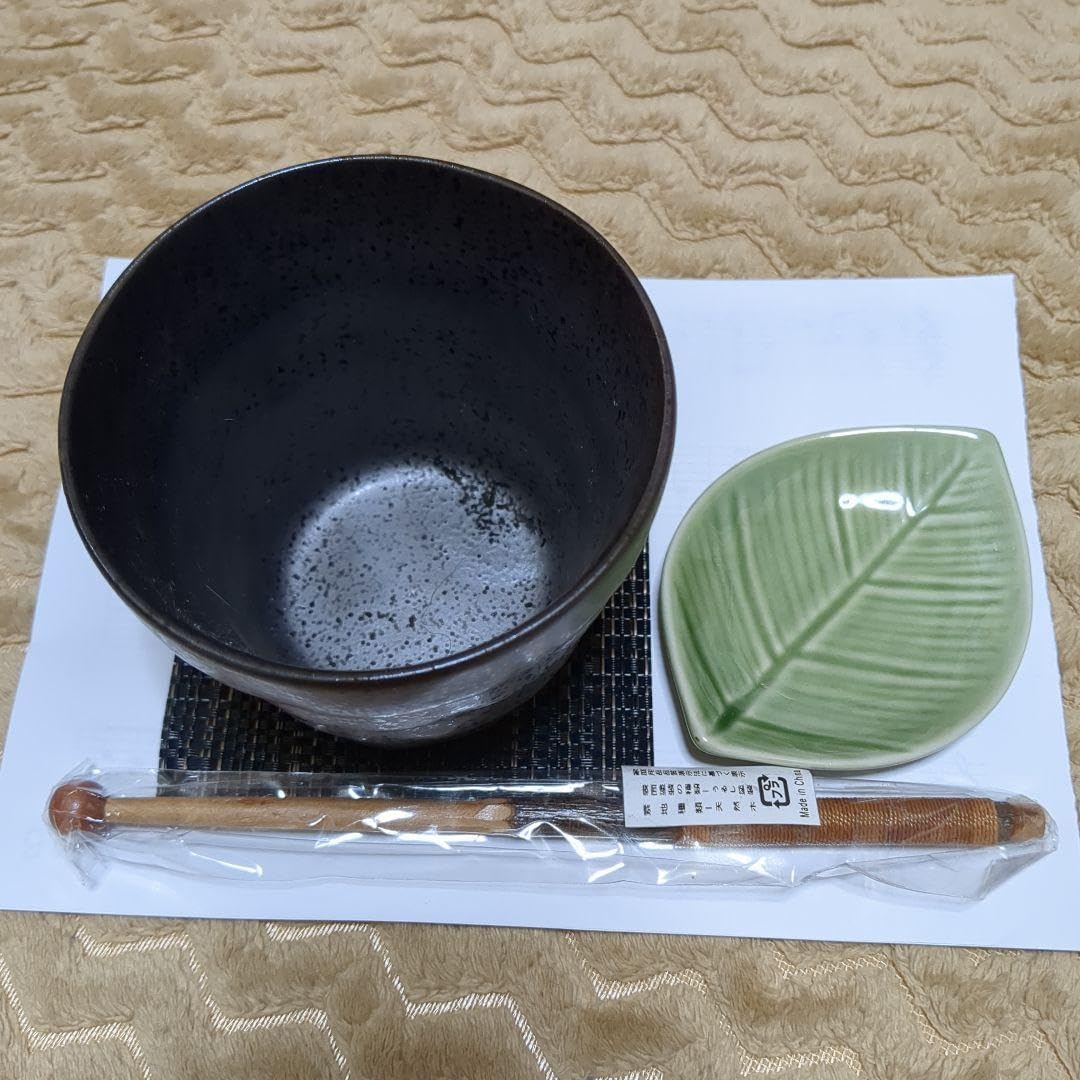 新・美茶碗・茶托・茶杓セット