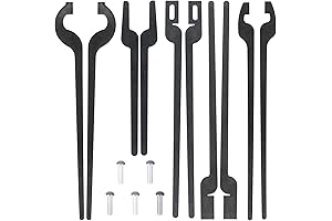 Blacksmithing Press: Rapid Tongs Bundle Set with Rivets