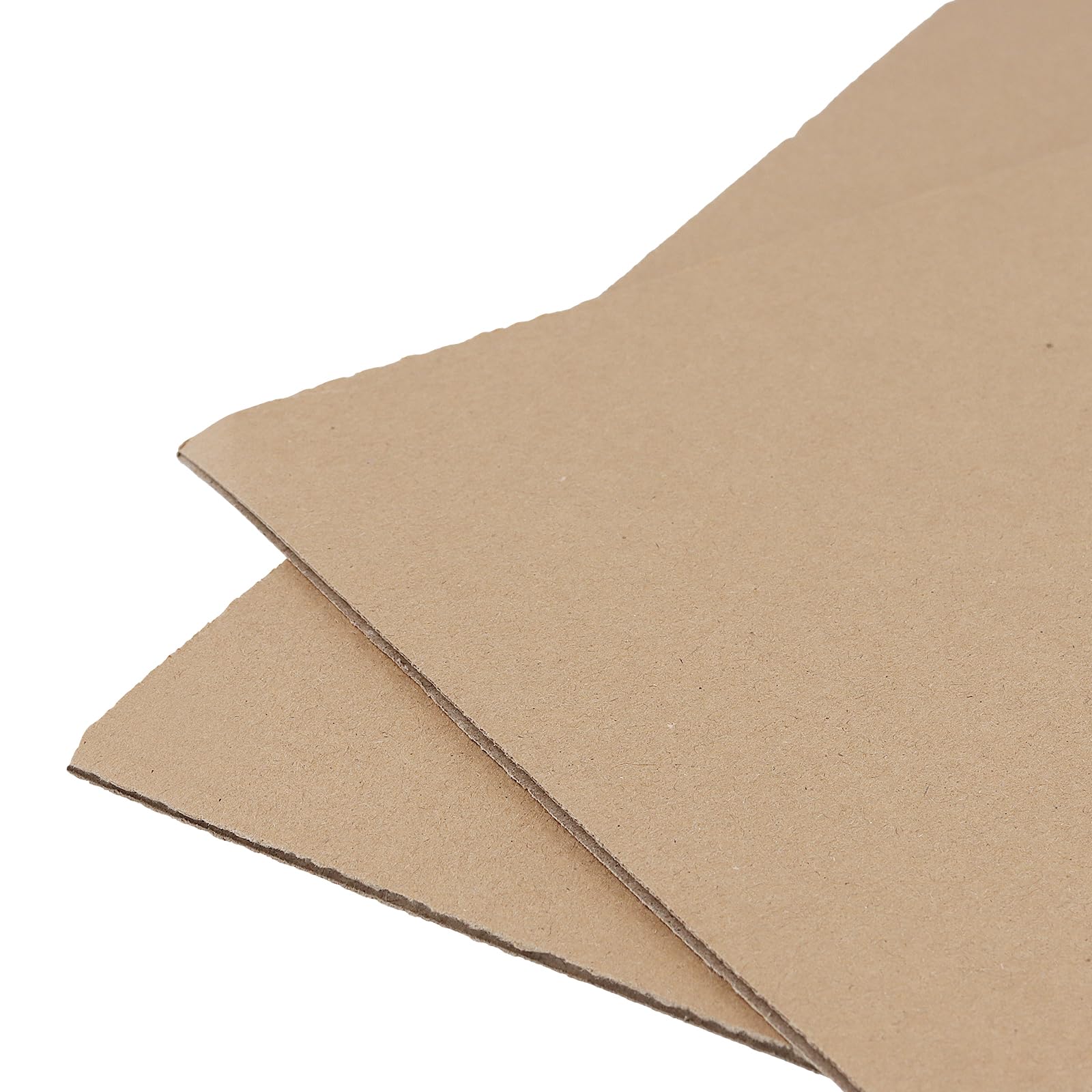 SOUJAP Lot de 50 feuilles de carton ondulé A3 de 3 mm d'épaisseur pour emballage, envoi, modélisation, loisirs créatifs, 30 x 40 cm