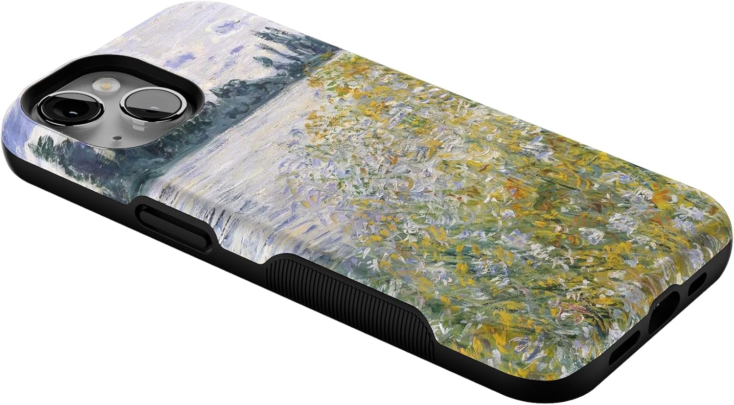 Casely iPhone 14 Case | Monet's Summer Landscape | The Met Museum | Bold Protective Design | Compatible with MagSafe